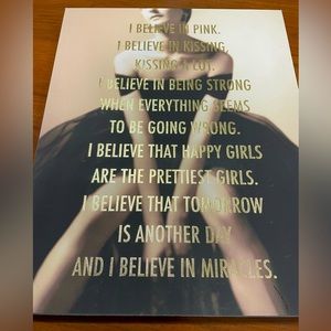 Picture: I believe in pink…